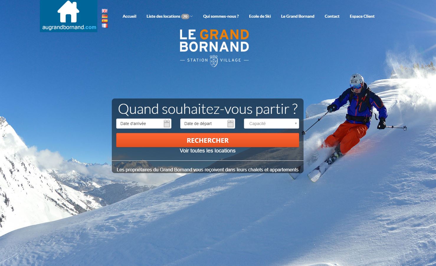 LOCATION LE GRAND BORNAND