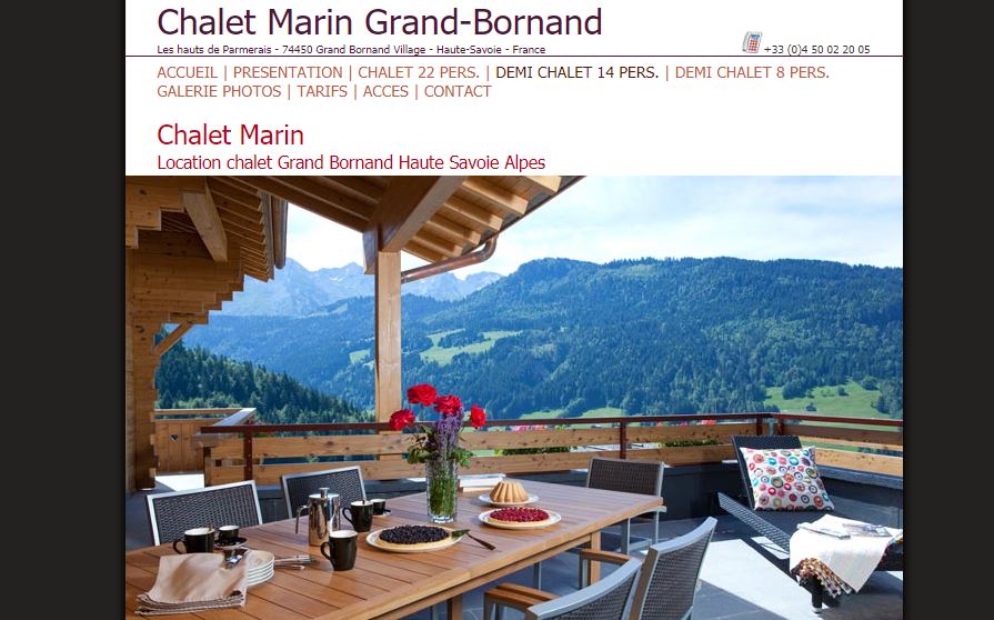 LOCATION LE GRAND BORNAND