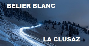 Bélier blanc la Clusaz