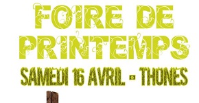 Foire de printemps de Thones